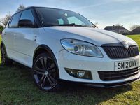 Begagnad Skoda Fabia Monte Carlo 2012 Vit Halvkombi