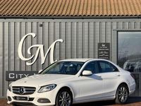 Begagnad Mercedes C220 170 HK (125 kW) 2015 Vit Sedan