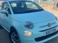 Used Fiat 500 Pop Star 69 HP (50 kW) 2017 Green Hatchback
