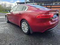 Used Jaguar XE Prestige 163 HP (119 kW) 2015 Red Sedan