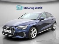 Used Audi A3 Sportback S-Line 150 HP (110 kW) 2023 Blue Hatchback