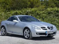 Used Mercedes SLK350 268 HP (197 kW) 2009 Silver Cabriolet