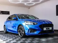 Used Ford Focus ST-Line X 150 HP (110 kW) 2019 Blue Hatchback