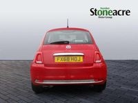 Used Fiat 500 Lounge 69 HP (50 kW) 2018 Red Hatchback