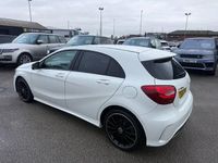 Used Mercedes A200 AMG line 2017 White Hatchback