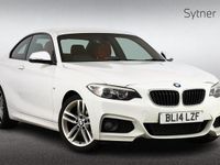 Used BMW 218 M Sport 141 HP (103 kW) 2014 White Coupe