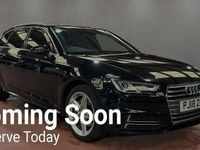 Begagnad Audi A4 S-Line 190 HK (139 kW) 2018 Svart Kombi