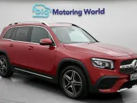Used Mercedes GLB200 AMG line 163 HP (119 kW) 2022 Red SUV
