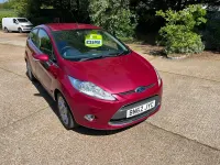 Used Ford Fiesta Zetec 2012 Red Hatchback