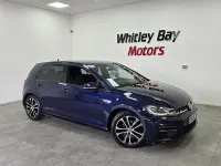 Used VW Golf VII R-line Edition 150 HP (110 kW) 2020 Blue Hatchback