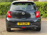 Begagnad Nissan Micra Acenta 79 HK (58 kW) 2015 Svart Halvkombi