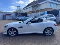 Used Mercedes SLK250 AMG 2015 White Cabriolet