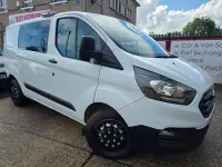 Used Ford Transit Custom 105 HP (77 kW) 2018 White Van