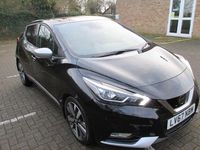 Used Nissan Micra Tekna 90 HP (66 kW) 2017 Black Hatchback