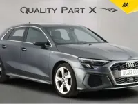 Used Audi A3 Sportback S-Line 110 HP (80 kW) 2023 Grey Hatchback