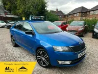 Used Skoda Rapid Sport 2015 Blue Hatchback