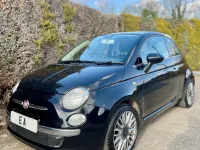 Used Fiat 500 69 HP (50 kW) 2015 Black Hatchback