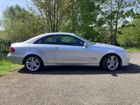 Usado Mercedes CLK220 Avantgarde 2009 Prateado Coupé