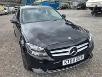 Używany Mercedes C200 SE 2019 Czarny Sedan/Limuzyna