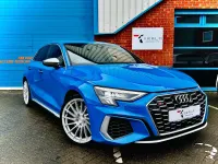 Used Audi A3 Sportback Design 310 HP (228 kW) 2022 Blue Hatchback