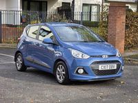 Used Hyundai i10 Premium 83 HP (61 kW) 2017 Blue Hatchback