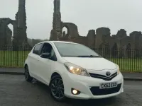 Used Toyota Yaris Trend 101 HP (74 kW) 2012 White Hatchback