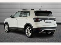 Used VW T-Cross SE 95 HP (69 kW) 2021 White SUV