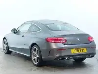 Used Mercedes C220 AMG line 170 HP (125 kW) 2018 Grey Coupe