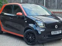 Used Smart ForFour Premium 90 HP (66 kW) 2018 Orange Hatchback