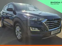 Used Hyundai Tucson SE 136 HP (100 kW) 2021 Blue SUV