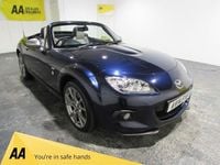 Used Mazda MX5 Inclusive 126 HP (92 kW) 2014 Blue Cabriolet
