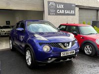 Used Nissan Juke N-Connecta 2017 Blue SUV