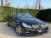 Used Mercedes E220 2011 Black Cabriolet