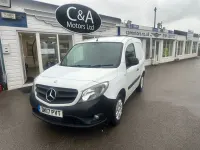 Used Mercedes Citan 109 90 HP (66 kW) 2017 White MPV