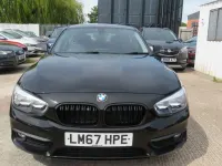 Used BMW 118 Sport Line 2017 Black Hatchback