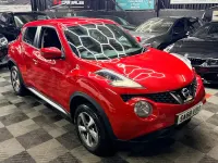 Used Nissan Juke Acenta 112 HP (82 kW) 2018 Red SUV