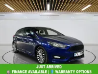Used Ford Focus ST-Line 140 HP (102 kW) 2017 Blue Hatchback