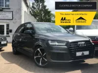 Used Audi Q7 Black Edition 2018 Grey SUV