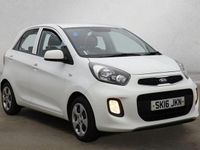 Used Kia Picanto 65 HP (47 kW) 2016 White Hatchback