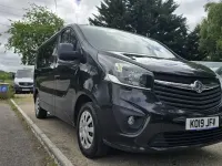 Used Vauxhall Vivaro Sportive 120 HP (88 kW) 2019 Black MPV