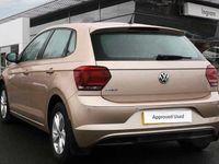 Used VW Polo SE 65 HP (47 kW) 2018 Beige Hatchback