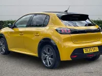 Used Peugeot 208 GT-line 102 HP (75 kW) 2020 Yellow Hatchback