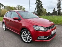 Used VW Polo SEL 2015 Red Hatchback