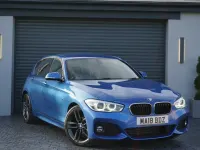 Używany BMW 116 M Sport 2018 Niebieski Hatchback