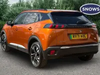 Used Peugeot e-2008 Allure 100 kW (136 HP) 2021 Orange SUV