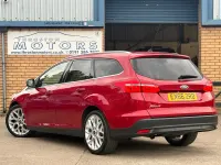 Used Ford Focus Titanium X 120 HP (88 kW) 2016 Red Estate