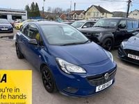 Used Vauxhall Corsa 75 HP (55 kW) 2019 Blue Hatchback