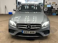 Used Mercedes E220 AMG line 194 HP (142 kW) 2017 Grey Sedan