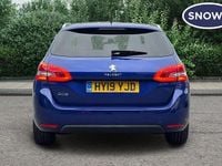 Used Peugeot 308 SW Allure 131 HP (96 kW) 2019 Blue Estate