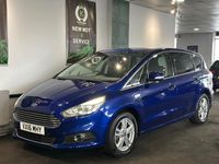 Used Ford S-MAX Titanium 150 HP (110 kW) 2016 Blue MPV